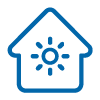 Casa Solar Icon